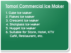 Tomori Ice Maker Machine Single